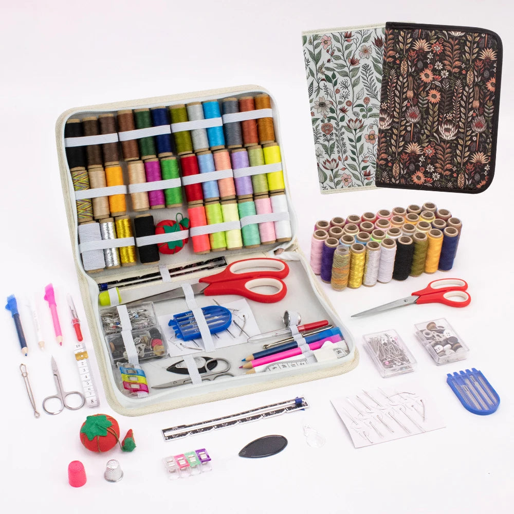 CraftHoop All-in-One Garden Blossom Sewing Set