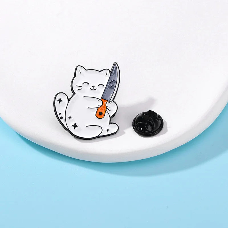 CraftHoop Spicy Kitty Pins