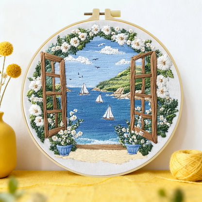 CraftHoop Italian Riviera Embroidery Kits