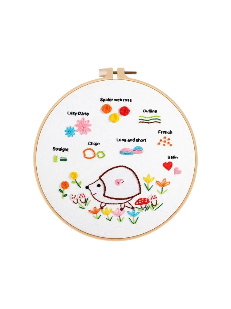 CraftHoop Stitch & Play Kids Embroidery Kit