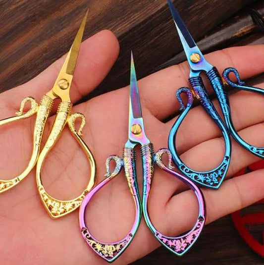 CraftHoop colorful embroidery scissors set - Stylish and functional tools for detailed needlework