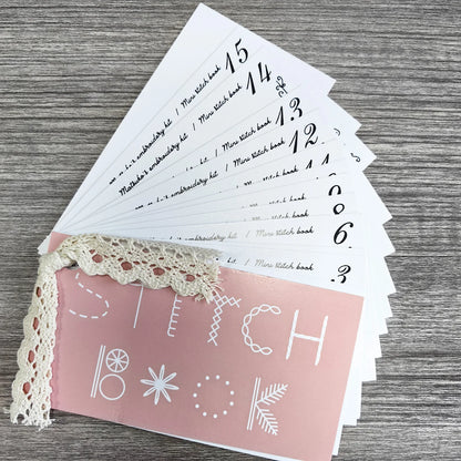 CraftHoop Japanese-Inspired Stitch Book & Learning Practice Set