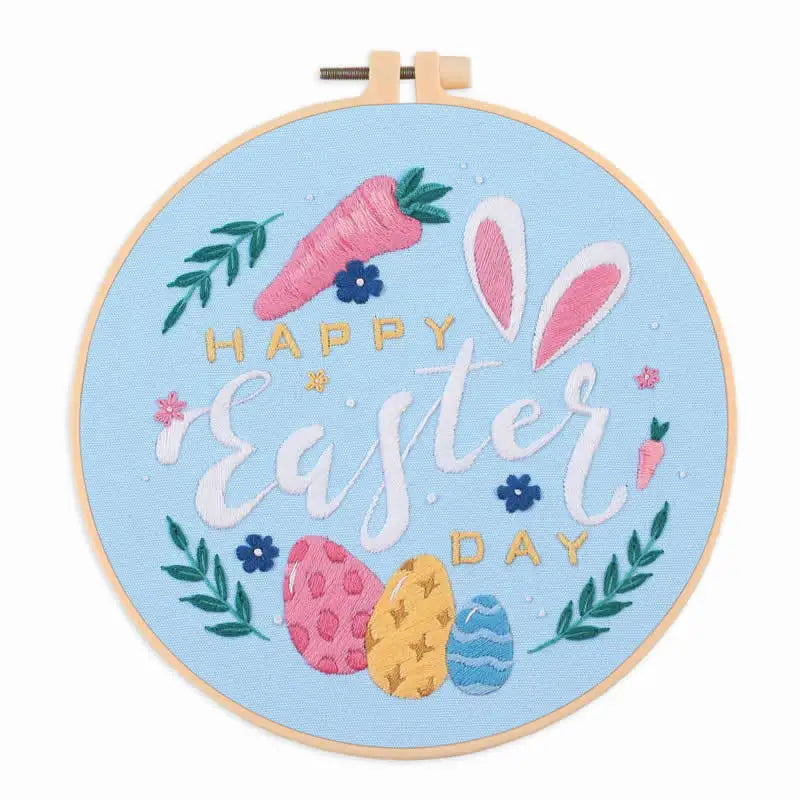 CraftHoop Easter Joy Embroidery Kit