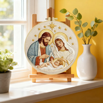 CraftHoop Sacred Nativity Embroidery Kits