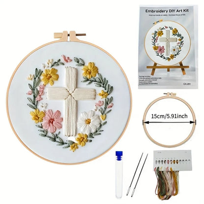 CraftHoop Blessings Embroidery Kit