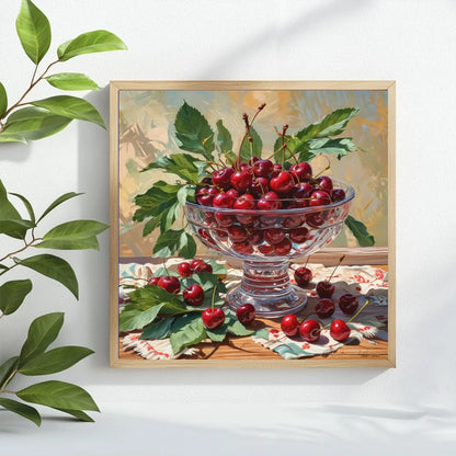 CraftHoop Vintage Floral Vase Cross Stitch Kit