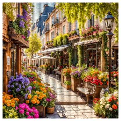 CraftHoop Italian Escape Cross Stitch Kits