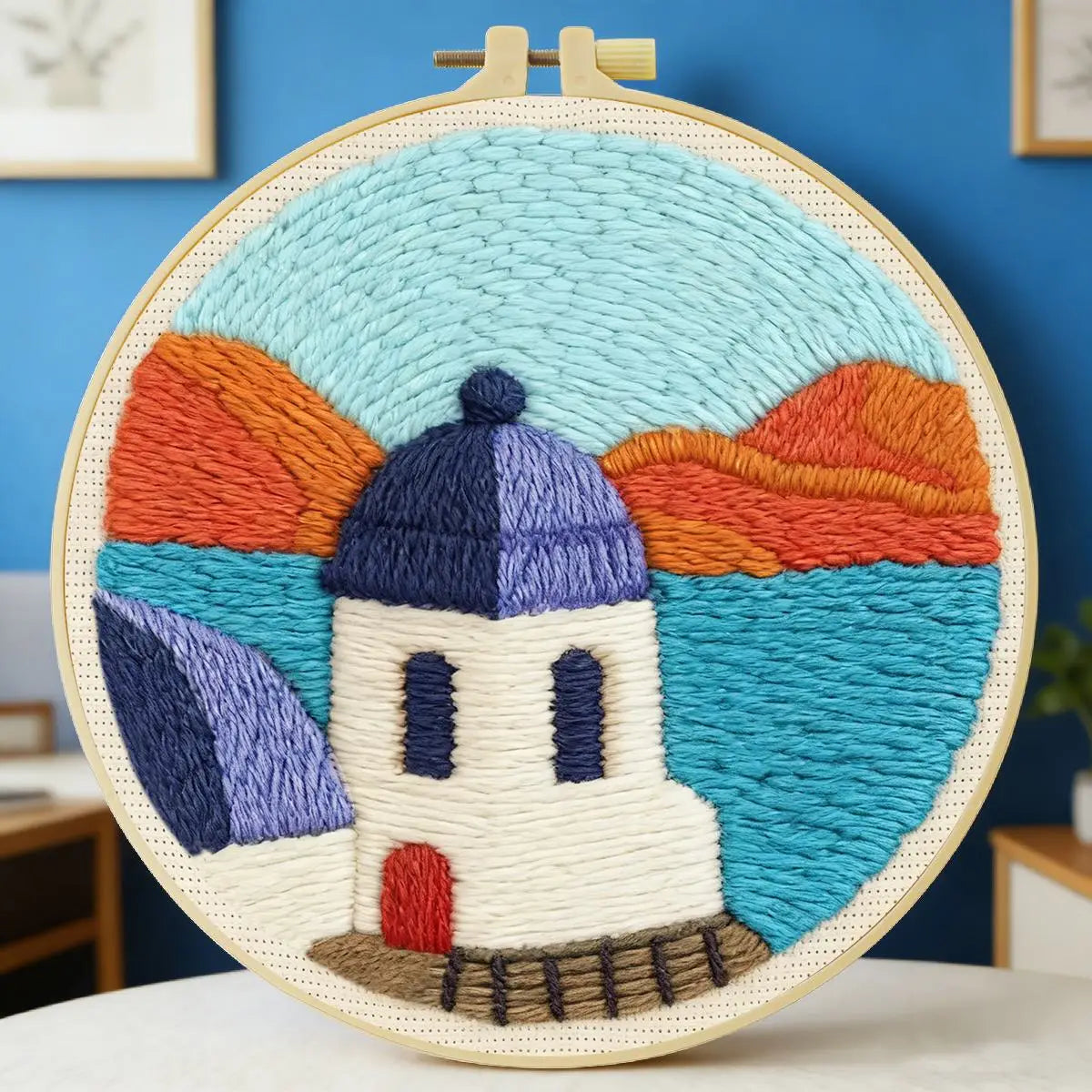CraftHoop European Getaway Punch Needle Kit