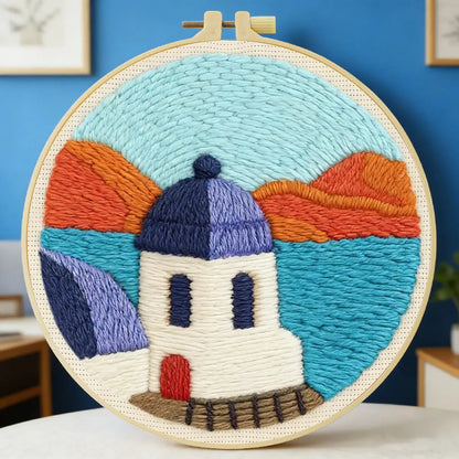 CraftHoop European Getaway Punch Needle Kit