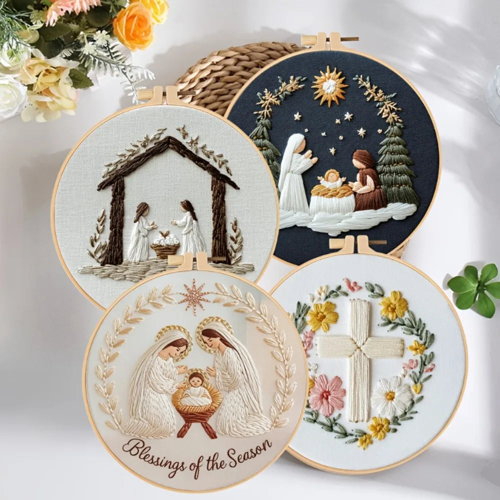 CraftHoop Blessings Embroidery Kit