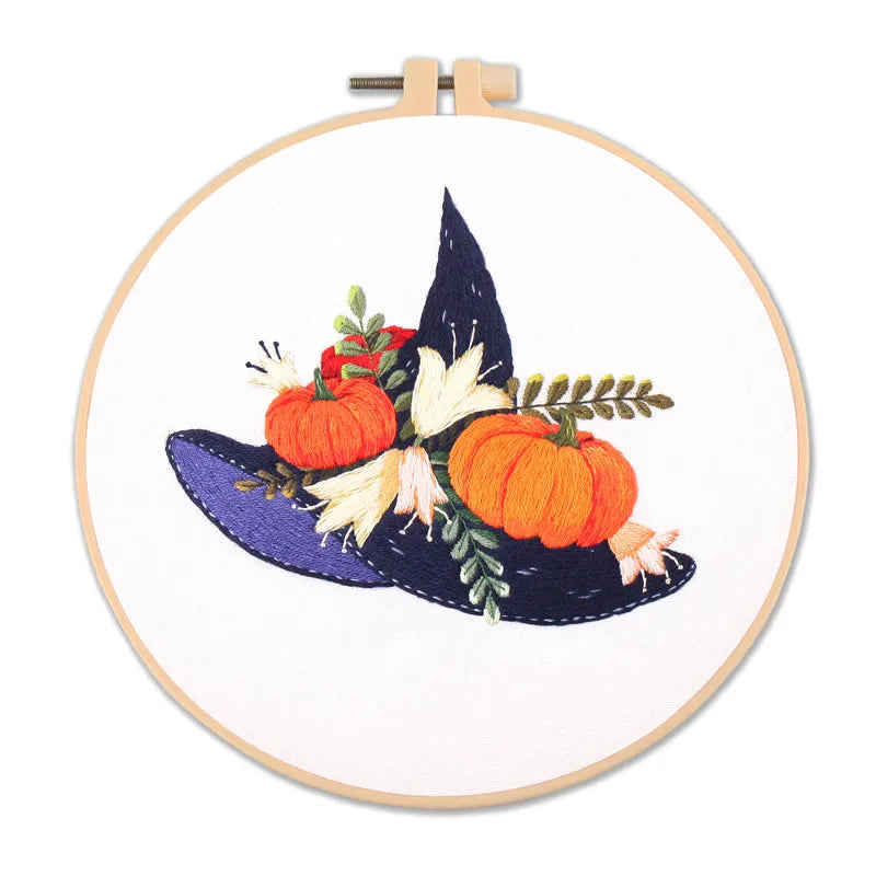 CraftHoop Halloween Spirit Embroidery Kit