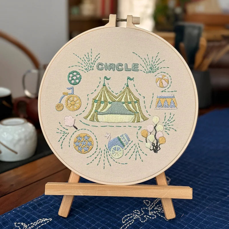 CraftHoop Magic Carnival Embroidery Kit