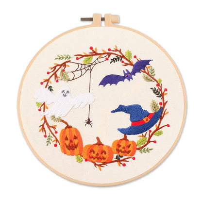 CraftHoop Halloween Spirit Embroidery Kit