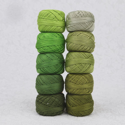 CraftHoop Egyptian Cotton Crochet & Embroidery Thread – 10 Pack