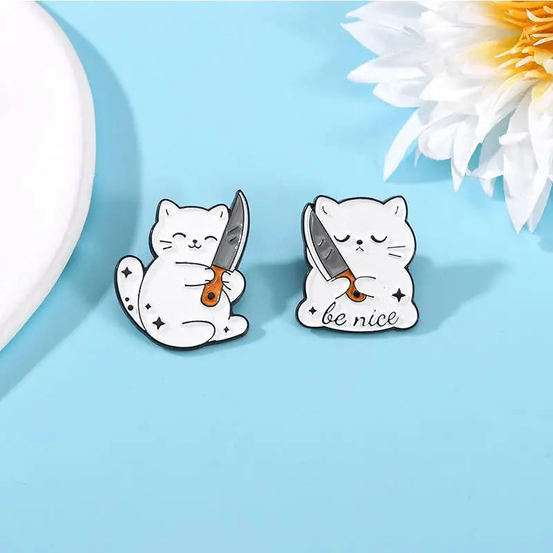 CraftHoop Spicy Kitty Pins