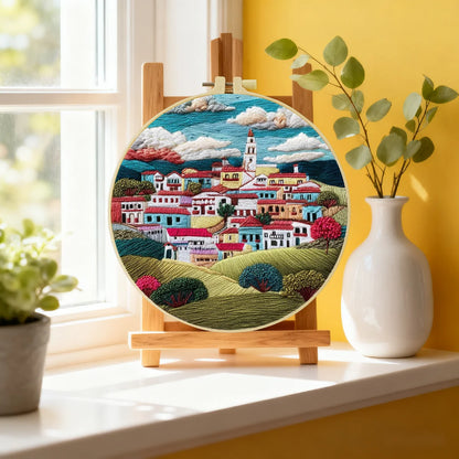 CraftHoop Italian Riviera Embroidery Kits