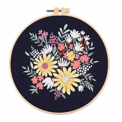 CraftHoop Bloom & Bee Embroidery Kit