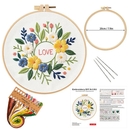 CraftHoop Valentine’s Day Blooming Love Set