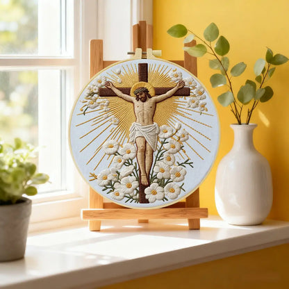 CraftHoop Sacred Nativity Embroidery Kits