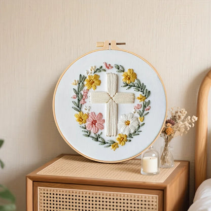 CraftHoop Blessings Embroidery Kit