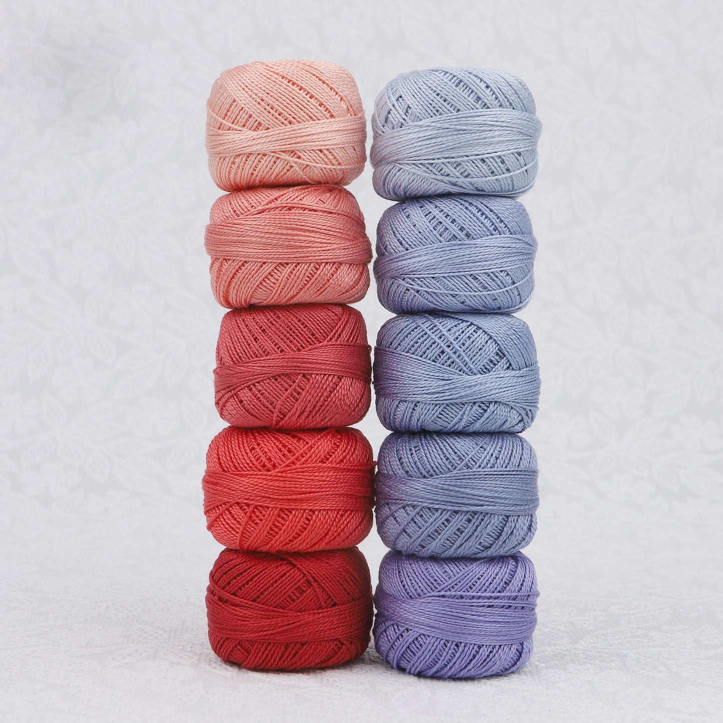 CraftHoop Egyptian Cotton Crochet & Embroidery Thread – 10 Pack