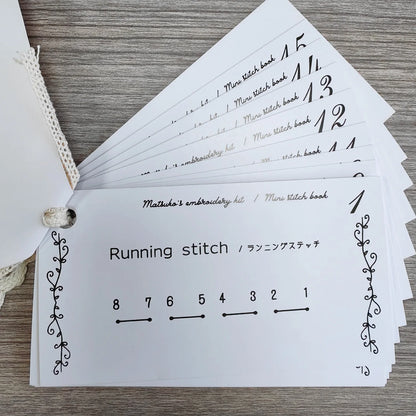 CraftHoop Japanese-Inspired Stitch Book & Learning Practice Set