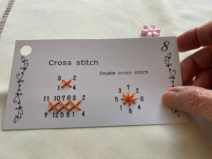 CraftHoop Stitch Book & Practice Set (15 or 30 Stitches)