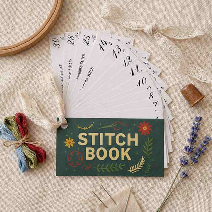 CraftHoop Stitch Book & Practice Set (15 or 30 Stitches)
