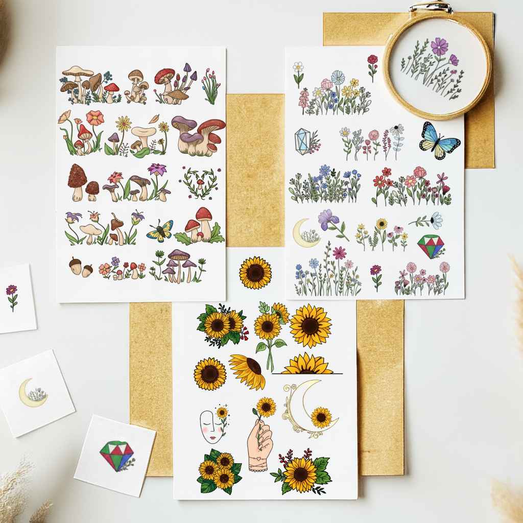 Stick & Stitch Patterns – Water-Soluble Transfers