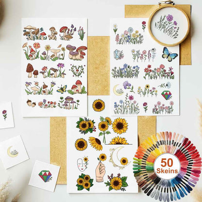 Stick & Stitch Patterns – Water-Soluble Transfers