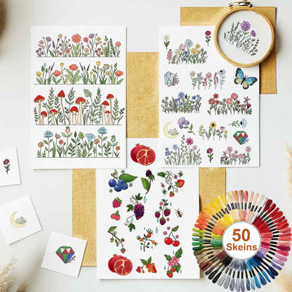 Stick & Stitch Patterns – Water-Soluble Transfers