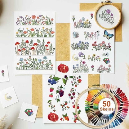 Stick & Stitch Patterns – Water-Soluble Transfers