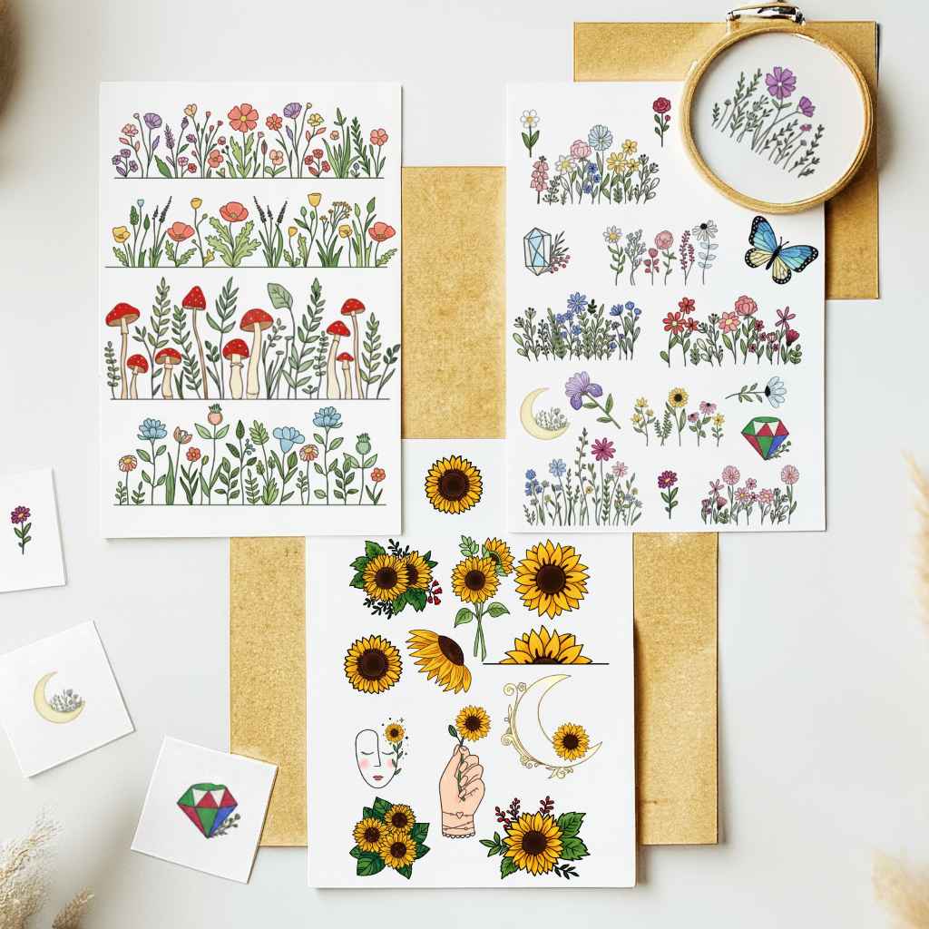 Stick & Stitch Patterns – Water-Soluble Transfers