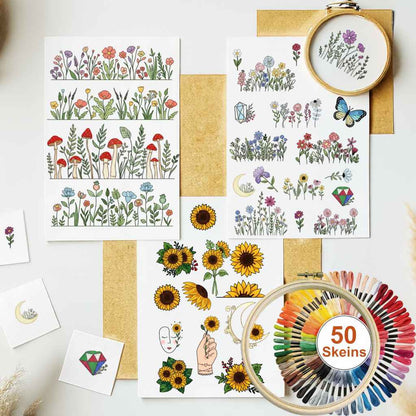 Stick & Stitch Patterns – Water-Soluble Transfers