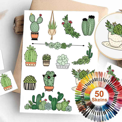 Colorful Stick & Stitch Patterns – Water-Soluble Transfers