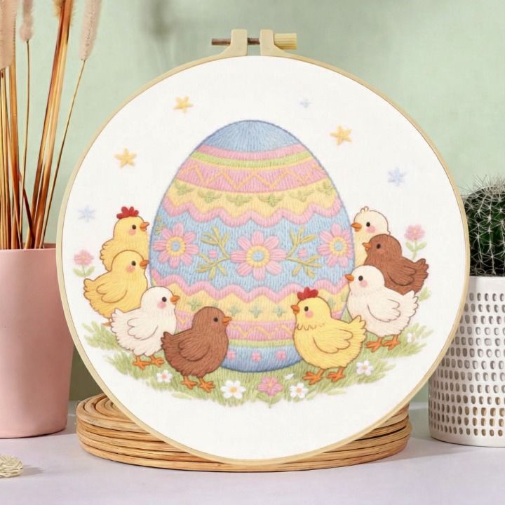 CraftHoop Easter Traditions Embroidery Kits