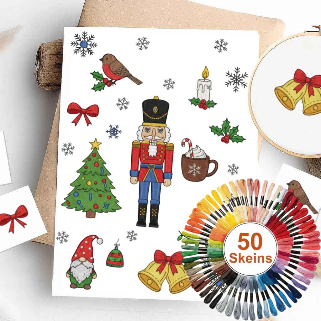 Colorful Stick & Stitch Patterns – Water-Soluble Transfers