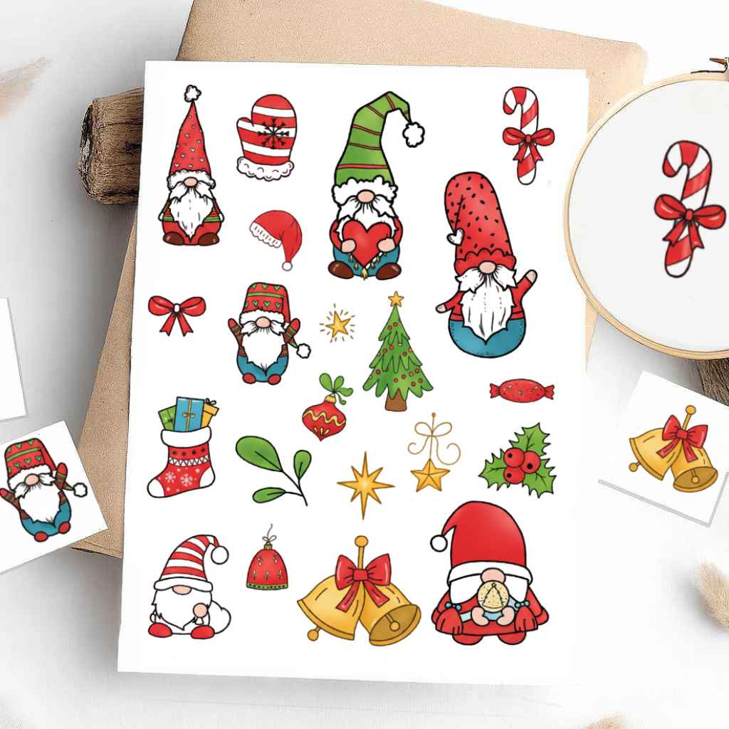 Colorful Stick & Stitch Patterns – Water-Soluble Transfers