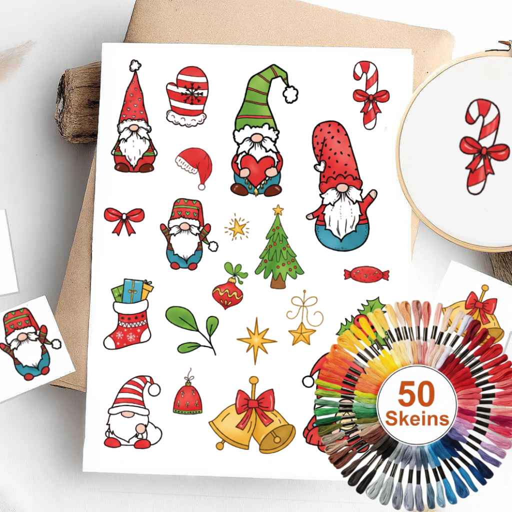 Colorful Stick & Stitch Patterns – Water-Soluble Transfers