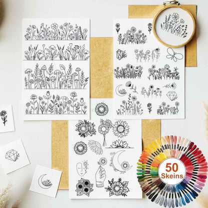 Stick & Stitch Patterns – Water-Soluble Transfers