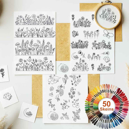 Stick & Stitch Patterns – Water-Soluble Transfers