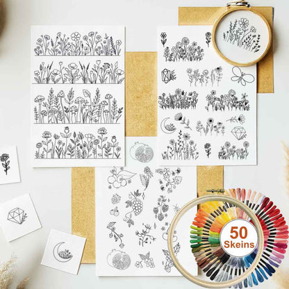 Stick & Stitch Patterns – Water-Soluble Transfers