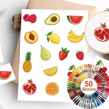 Colorful Stick & Stitch Patterns – Water-Soluble Transfers