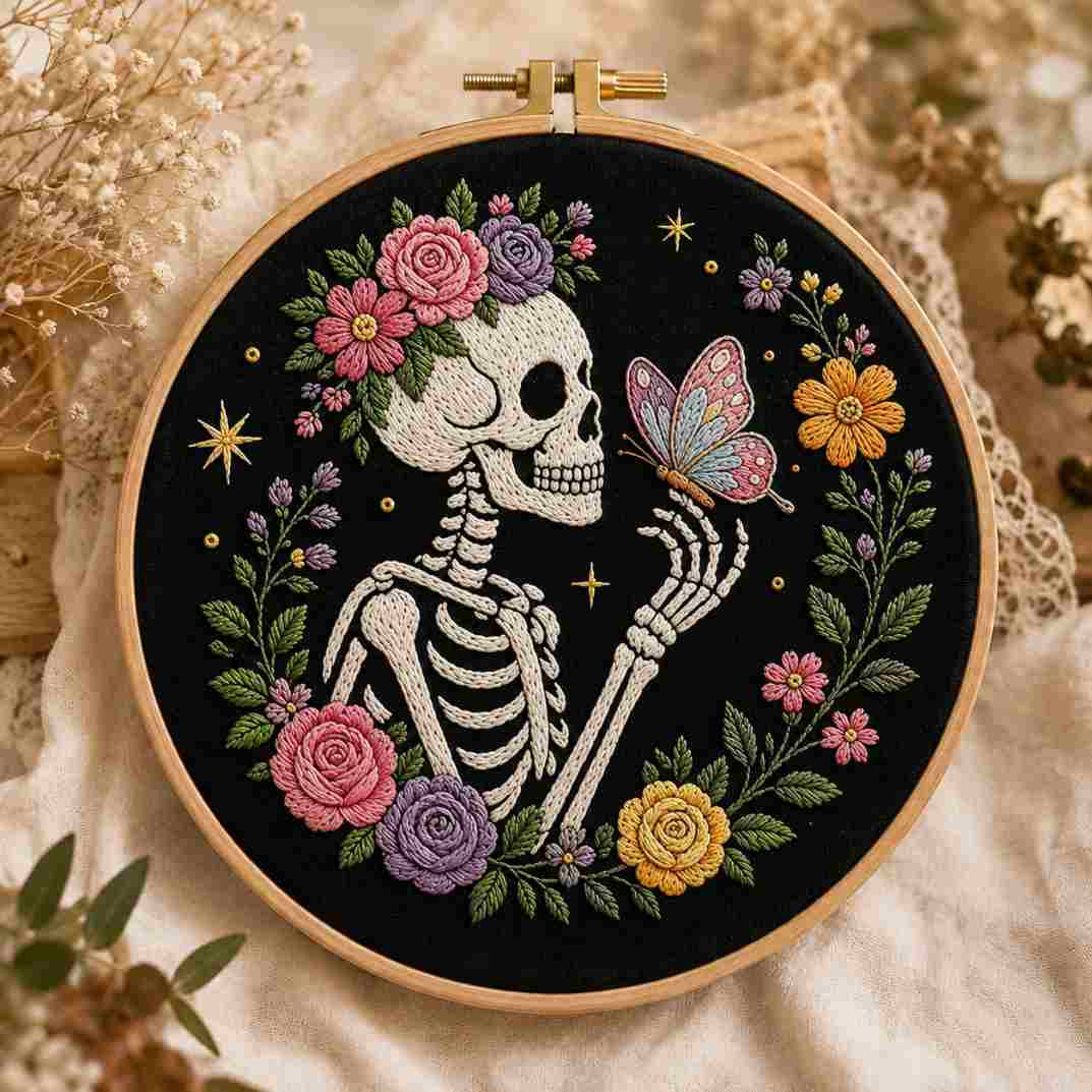 CraftHoop Botanical Spirit Embroidery Kit