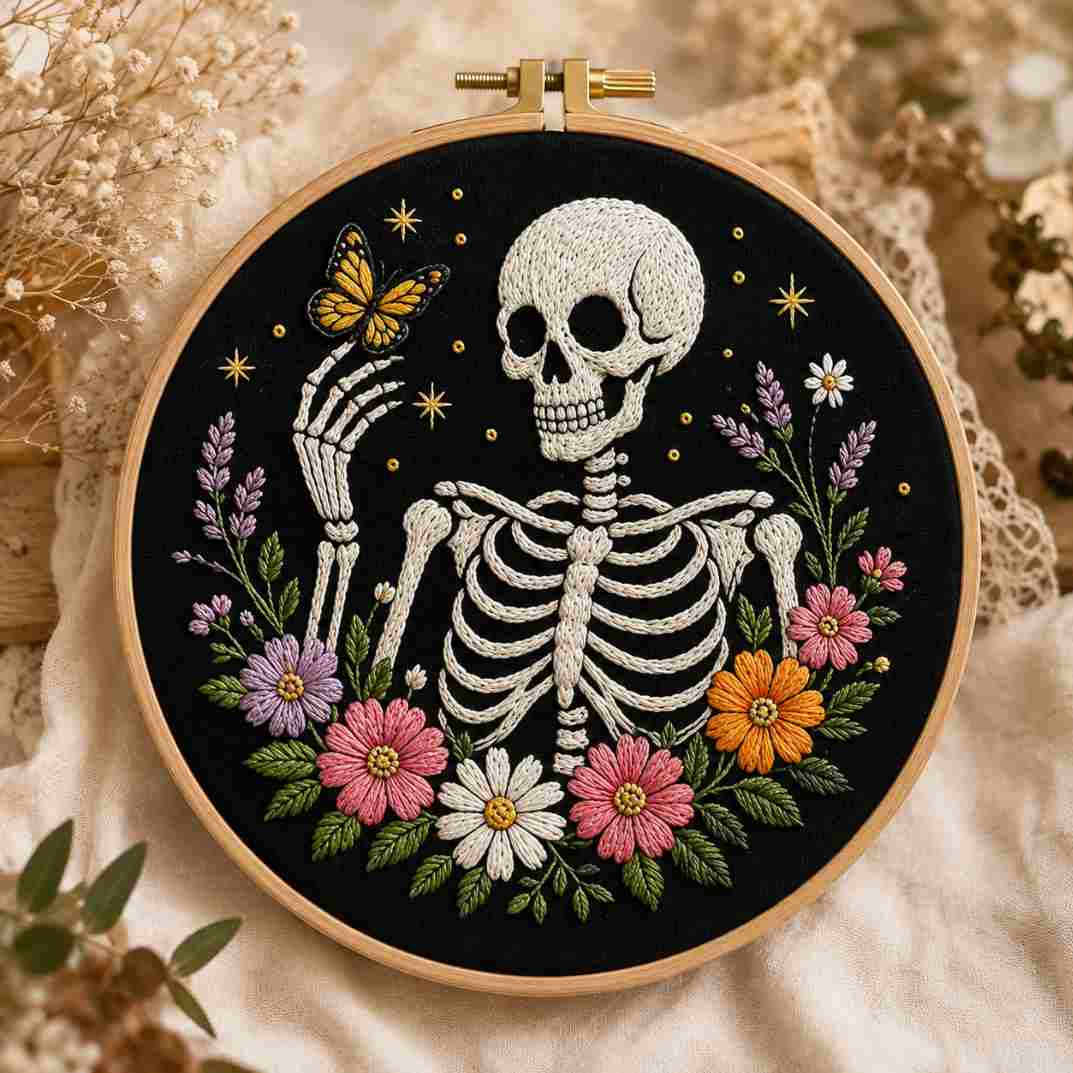 CraftHoop Botanical Spirit Embroidery Kit