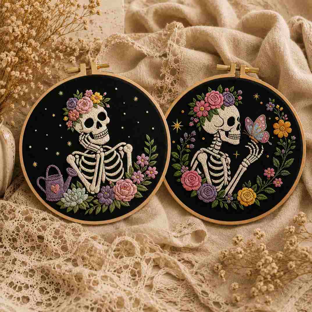 CraftHoop Botanical Spirit Embroidery Kit