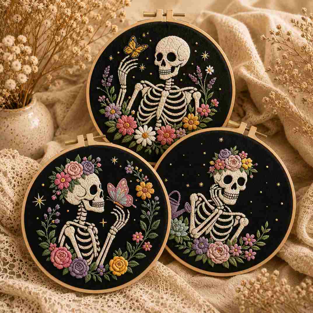 CraftHoop Botanical Spirit Embroidery Kit