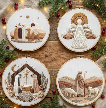 CraftHoop Nativity Story 3-Piece Set
