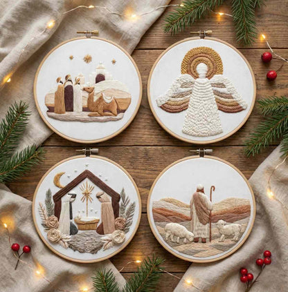 CraftHoop Nativity Story 3-Piece Set