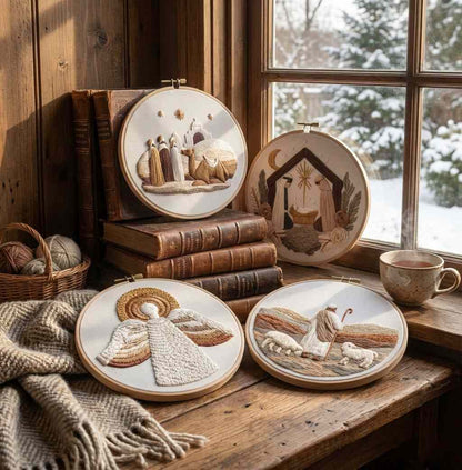 CraftHoop Nativity Story 3-Piece Set